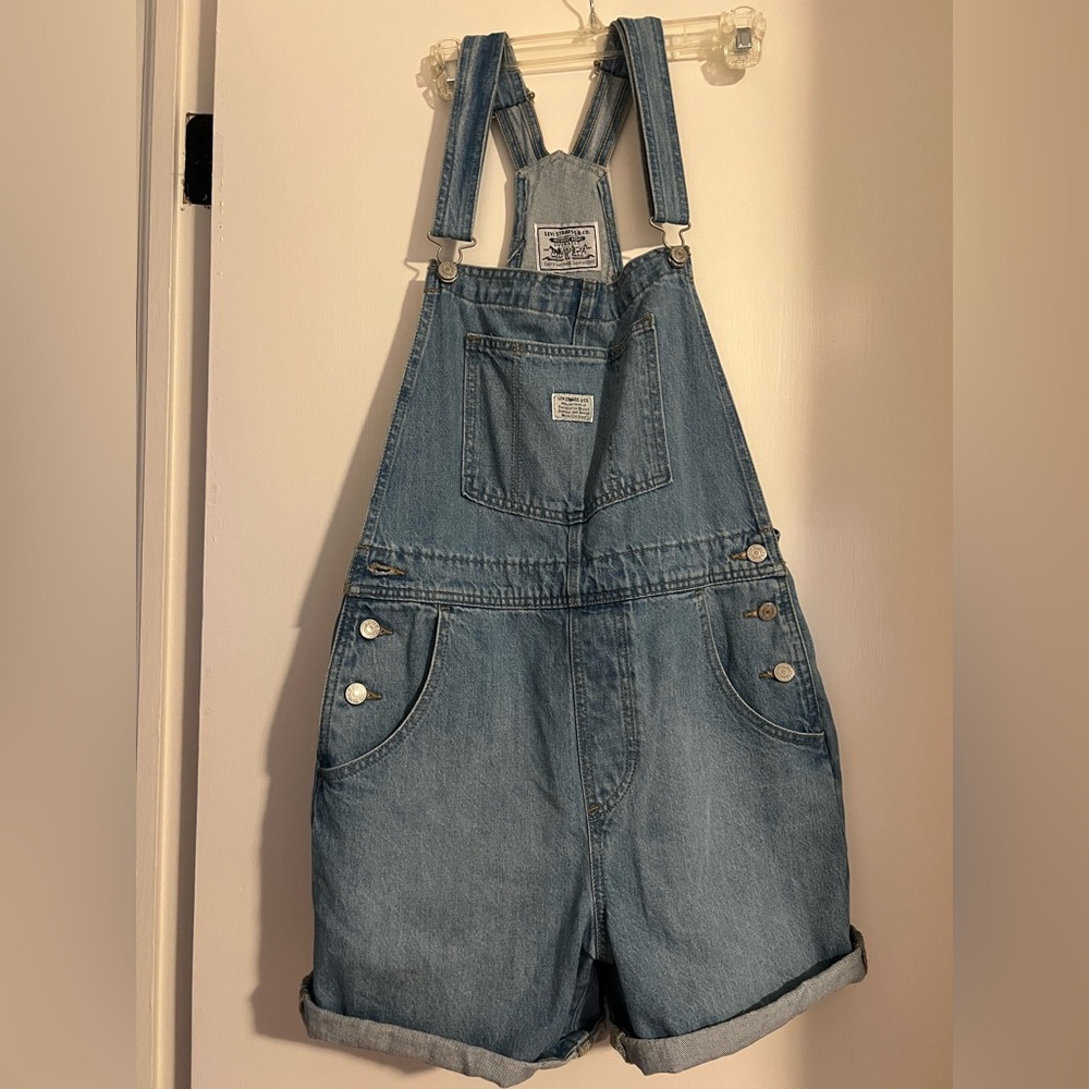 Levi’s Blue Denim Overalls